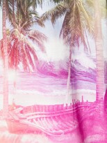 Thumbnail for your product : Balmain beach print T-shirt