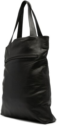 Discord Yohji Yamamoto Purse-Detail Leather Shoulder Bag