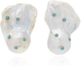 Thumbnail for your product : Ranjana Khan Baroque and Turquoise Earrings