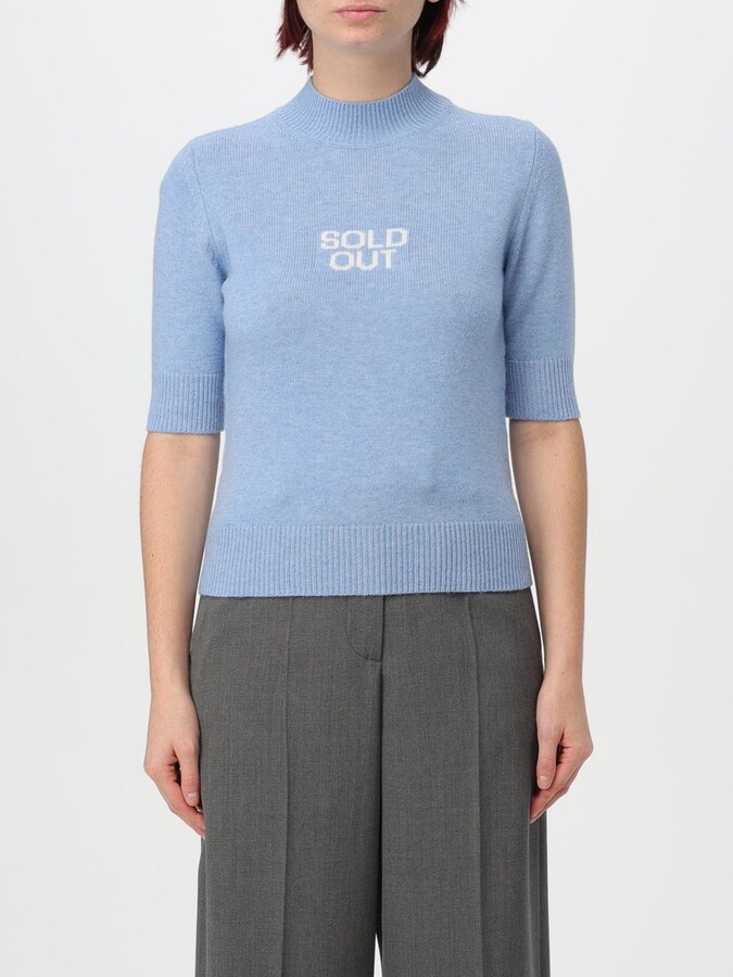 Sportmax Sweater Woman color Sky Blue