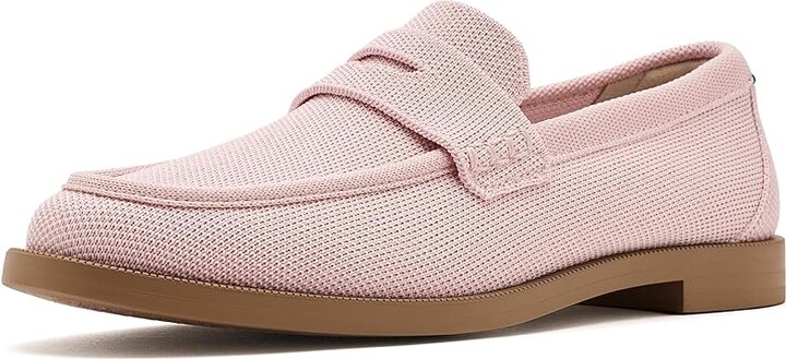 Rothy's The Penny Loafers Women's Flat Shoes Light Pink : 10 M Synthetic