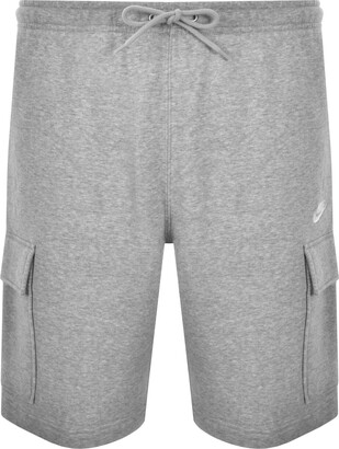 nike just do it washed shorts in grey