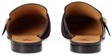 Thumbnail for your product : Gucci Web-trimmed slippers