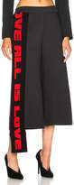 Thumbnail for your product : Stella McCartney Cropped Wide Leg Pants in Ink | FWRD