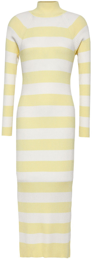 zimmermann yellow stripe dress