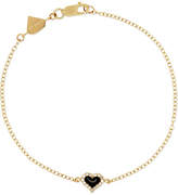 Thumbnail for your product : Alison Lou 14-karat Gold, Diamond And Enamel Bracelet
