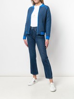 Thumbnail for your product : Barrie Cashmere Waffle-Effect Cardigan