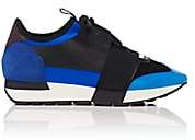 Balenciaga Women's Race Runner Sneakers - Blue