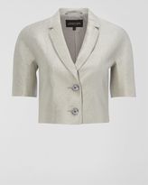 Thumbnail for your product : Jaeger Metallic Textured Jacket