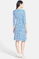 Thumbnail for your product : Maggy London Print Matte Jersey Faux Wrap Dress