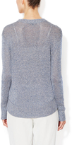 Thumbnail for your product : Rachel Zoe Linen Crewneck Sweater