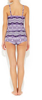 Thumbnail for your product : Wallis Purple And White Swim Shorts
