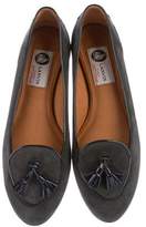 Thumbnail for your product : Lanvin Suede Tassel Flats w/ Tags