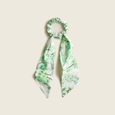 Thumbnail for your product : J.Crew Printed twilly scrunchie