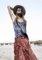 Thumbnail for your product : Johanne Beck - Johanne Beck Silk Printed Cami Blue Floral