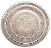 Thumbnail for your product : One Kings Lane Asst. of 3 Galway Decorative Trays - Whitewash