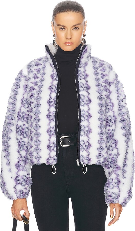 【関税込み】Isabel Marant Etoile パープル Rashane ジャケット Etoile Isabel Marant Women's Purple Jackets on Sale | ShopStyle