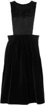 Thumbnail for your product : Comme des Garcons Girl velvet pinafore dress