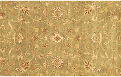 Astoria Grand One-of-a-Kind Doris Hand-Knotted Traditional Style Beige 10' x 14' Wool Area Rug
