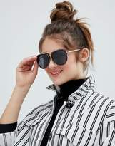 Thumbnail for your product : A. J. Morgan Aj Morgan Aviator Sunglasses With Brow Bar