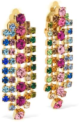 Ca&Lou Teodora Multicolor Crystal Earrings