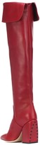 Thumbnail for your product : Petar Petrov Shirin leather over-the-knee boots