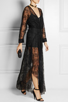 Thumbnail for your product : Maje Gabriela lace maxi dress