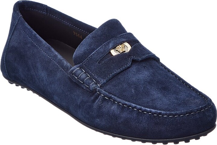 versace suede shoes