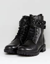 Thumbnail for your product : Miss KG Sax Jewelled Military Boots