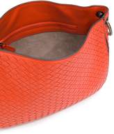 Thumbnail for your product : Bottega Veneta terracotta Intrecciato nappa small loop bag