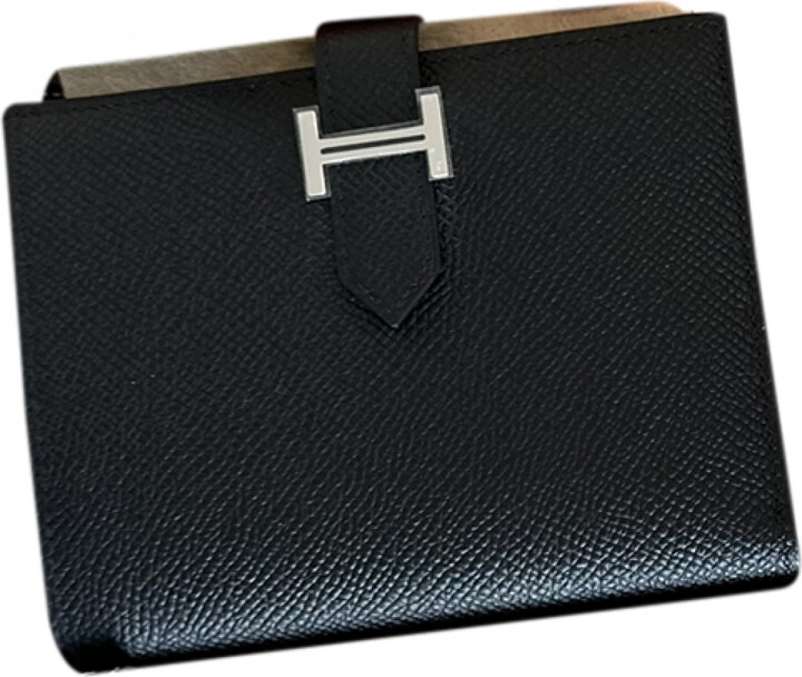 Hermes Leather wallet - ShopStyle