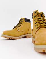 Thumbnail for your product : Jack and Jones lace up nubuck boots