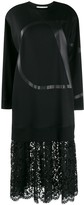 Thumbnail for your product : Valentino Vlogo jersey dress