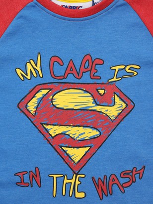 Fabric Flavours Superman Cotton T-shirt, Pants & Hat