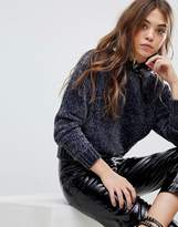 Thumbnail for your product : New Look Chenille Knitted Crop Jumper