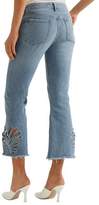 Thumbnail for your product : 3x1 Freja Cropped Cutout High-rise Bootcut Jeans