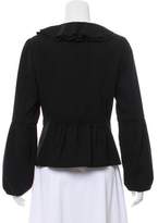 Thumbnail for your product : Magaschoni Wool Ruffle Jacket