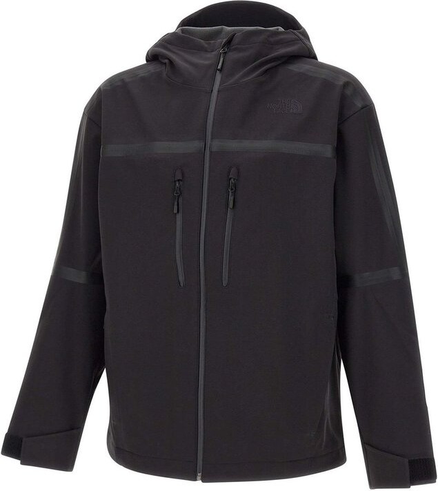 The North Face Logo Embroidered Hooded Jacket