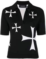 Thumbnail for your product : Neil Barrett Military Star print polo shirt