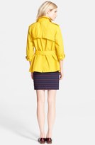 Thumbnail for your product : Band Of Outsiders Belted A-Line Trench Coat