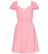 Thumbnail for your product : Miu Miu BELTED COTTON DRESS