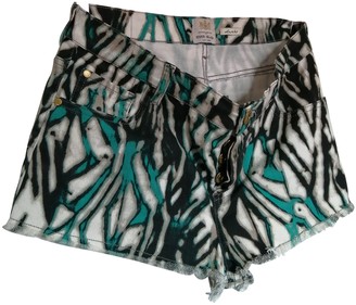 River Island Multicolour Cotton - elasthane Shorts for Women