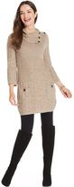 Thumbnail for your product : Style&Co. Marled Ribbed-Knit Sweater Tunic