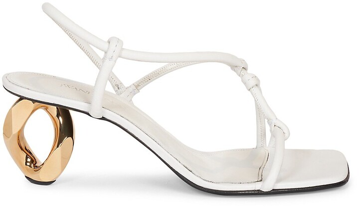 J.W.Anderson White Women's Sandals | Shop the world's largest 