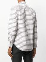 Thumbnail for your product : Thom Browne Classic Long Sleeve Point Collar Button Down Shirt With Grosgrain Placket In Windowpane Tartan Oxford