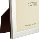 Thumbnail for your product : Carrs of Sheffield Silver Plated Flat Fronted Photo Frame