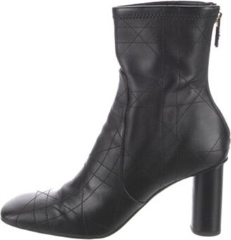 Christian Dior Cannage Quilt Ankle Boots $1175 Christian Dior City