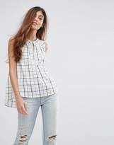 Thumbnail for your product : Pepe Jeans Bobbi Check Smock Singlet