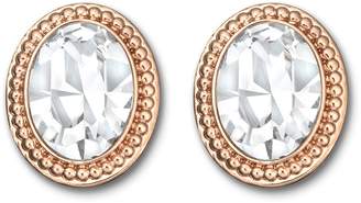 Swarovski Arrive Beaded Trim Crystal Stud Earrings