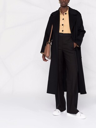 MICHAEL Michael Kors Double Face Belted Long-Length Robe Coat
